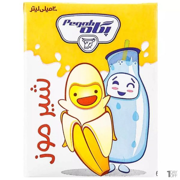 شیر موز 200 میلی پگاه